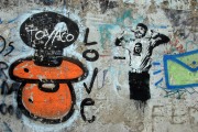Graffiti Castro, Che & Rudolf Hess lebt