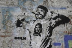 Graffito "Castro & Che"